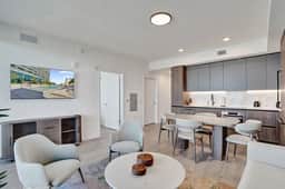 14th-Floor Luxe 2BR | Stylish Living, 72 Park - Image 3