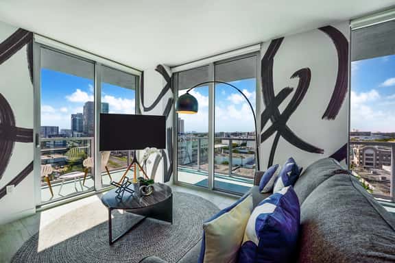 2 Bedroom -City View- Miami Design District - 802 - Image 1