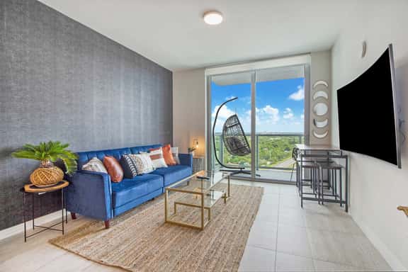 Irresistible Eclectic 1 Bdrm Condo-Miami Design - Image 1
